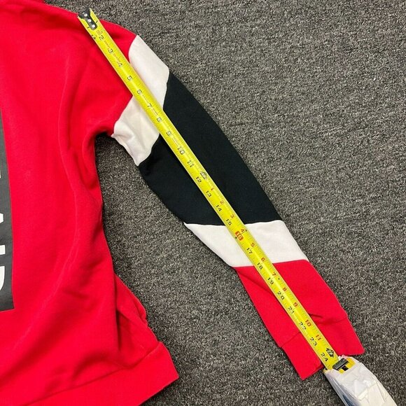 Nike Air Mens Red Athleisure Long Sleeve Pockets Full Zip Hoodie Jacket US Sz S - Picture 10 of 16